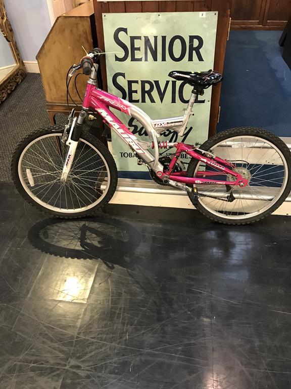 A child's Malibu mountain bike