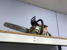 A Stihl chainsaw