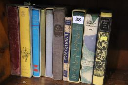 A quantity of Folio Society books