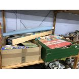 A quantity of vintage toys and games