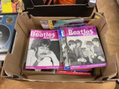 Collection of Beatles magazines