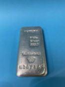 A kilo bar of 999 silver
