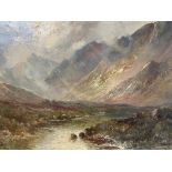 Graham Williams (1895-1950), oil, signed, Highland Landscape, 50cm x 74cm