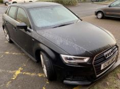 Audi A3 S Line TFSI, 2018, Petrol, MOT 28/08/2023, mileage 20,087, GC18 UAP