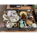 Box of assorted to include Royal Doulton, Cathrineholm etc