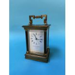 A Matthew Norman carriage clock