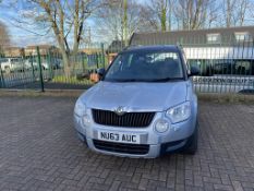 Skoda Yeti TDI, 2013, Diesel, No MOT, mileage 38,340