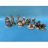 Ten various Royal Albert Beatrix Potter figures