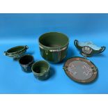 Six various pieces of Eichwald porcelain