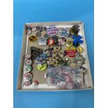 A collection of badges, to include Rose Hip Collectors, Wrights Biscuits etc.