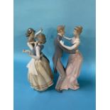 Two Lladro figures