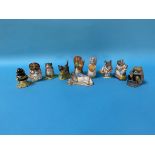 Ten various Royal Albert Beatrix Potter figures