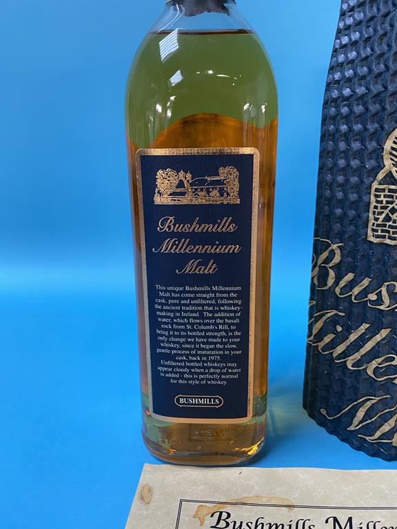 TO BE SOLD IN OUR 1ST MARCH, ANTIQUE, INTERIOR AND GENERAL SALE - Two bottles of 1975 Bushmills - Image 3 of 6