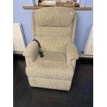 A Rise and Recliner armchair