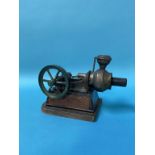 A model stationary engine