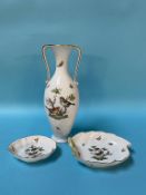 Three pieces of Herend porcelain