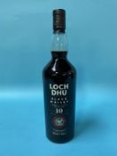 TO BE SOLD IN OUR 1ST MARCH, ANTIQUE, INTERIOR AND GENERAL SALE - A bottle of Loch Dhu 'The Black
