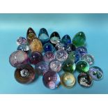 A collection of Caithness paper weights etc.