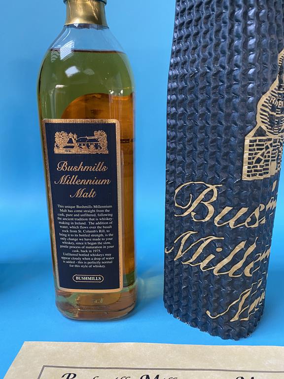 TO BE SOLD IN OUR 1ST MARCH, ANTIQUE, INTERIOR AND GENERAL SALE - Two bottles of 1975 Bushmills - Image 5 of 6