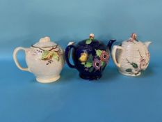 Three Maling teapots