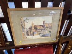 Tom Finch, watercolour, signed, dated **82, 'Marshall Quay South Shields', 27 x 33cm