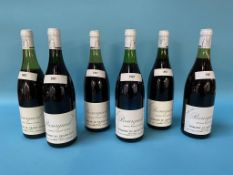Six bottles of Bourgueil Domaine du Grand Clos, 1987