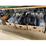 Four boxes of hifi equipment