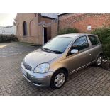 Toyota Yaris, 3 door hatchback, petrol, MOT to July 2023, mileage stated 31594