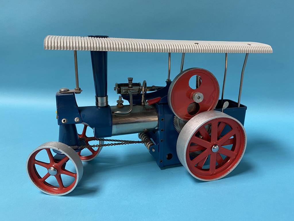 A boxed Wilesco traction engine - Image 3 of 6