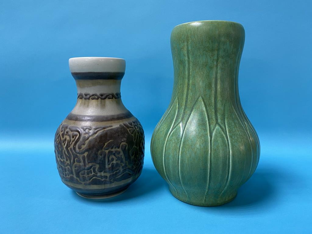 Two Royal Lancastrian vases - Image 5 of 7