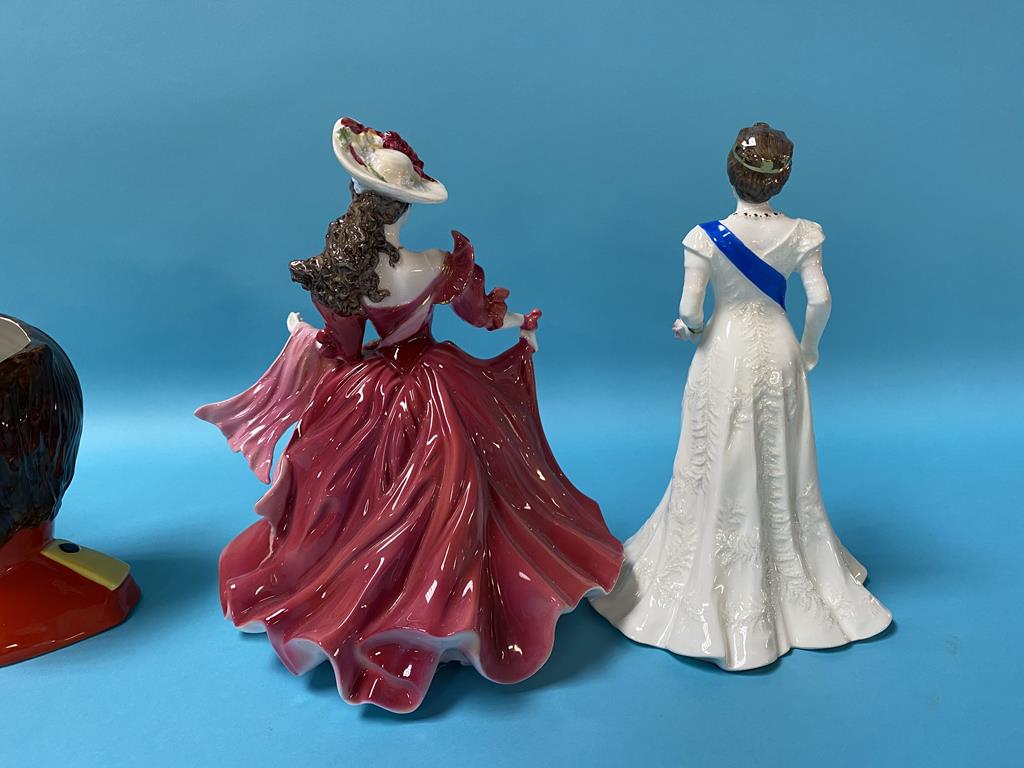 Two Coalport figures and two Doulton character jugs - Image 5 of 31