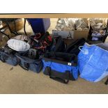 A quantity of tools and tool bags