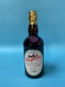 A bottle of Glenfarclas 30 year old single malt whisky