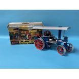 A boxed Wilesco traction engine