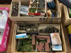 A collection of toy soldiers