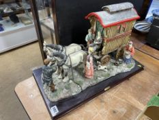 A model Gypsy caravan