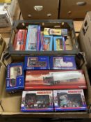 Two trays of Die Cast wagons
