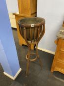 A Bentwood plant stand