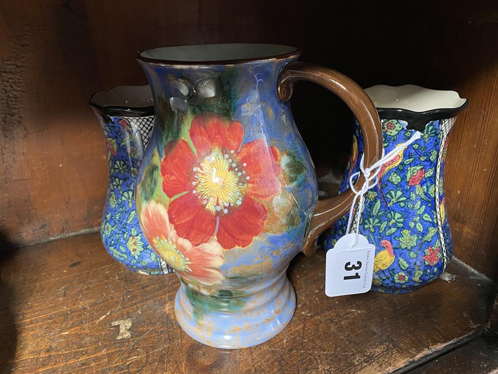 A pair of Royal Doulton vases, a jug, and a Spode bowl etc. - Image 3 of 5