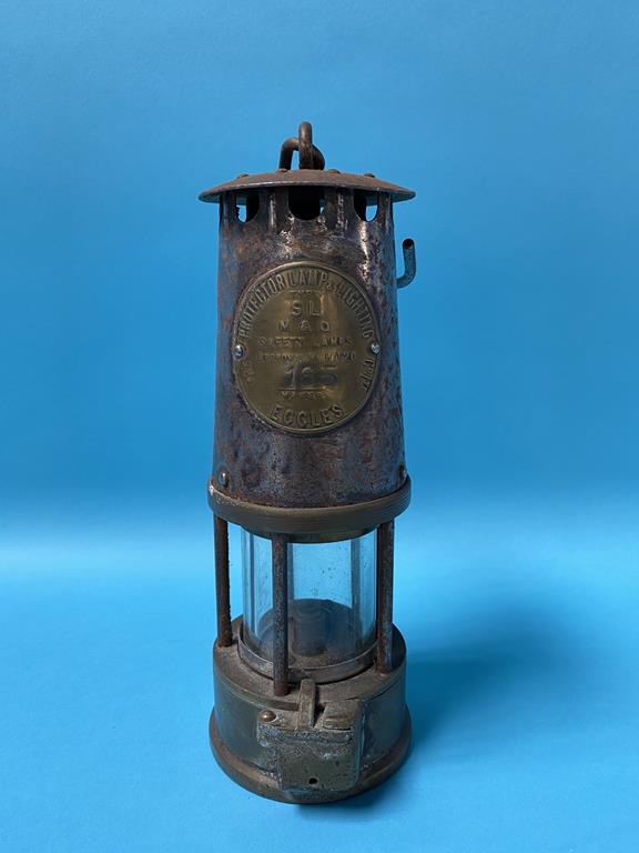 An Eccles miners lamp