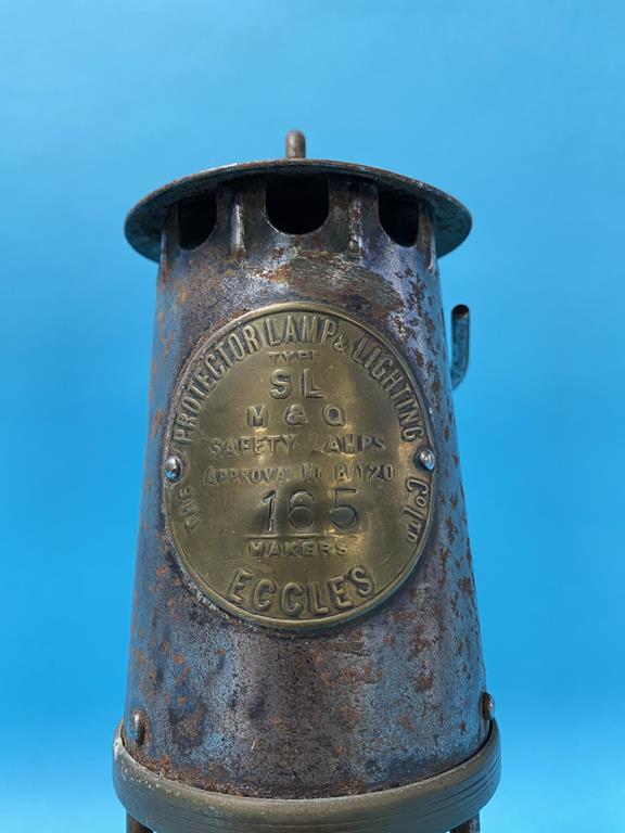 An Eccles miners lamp - Image 2 of 2