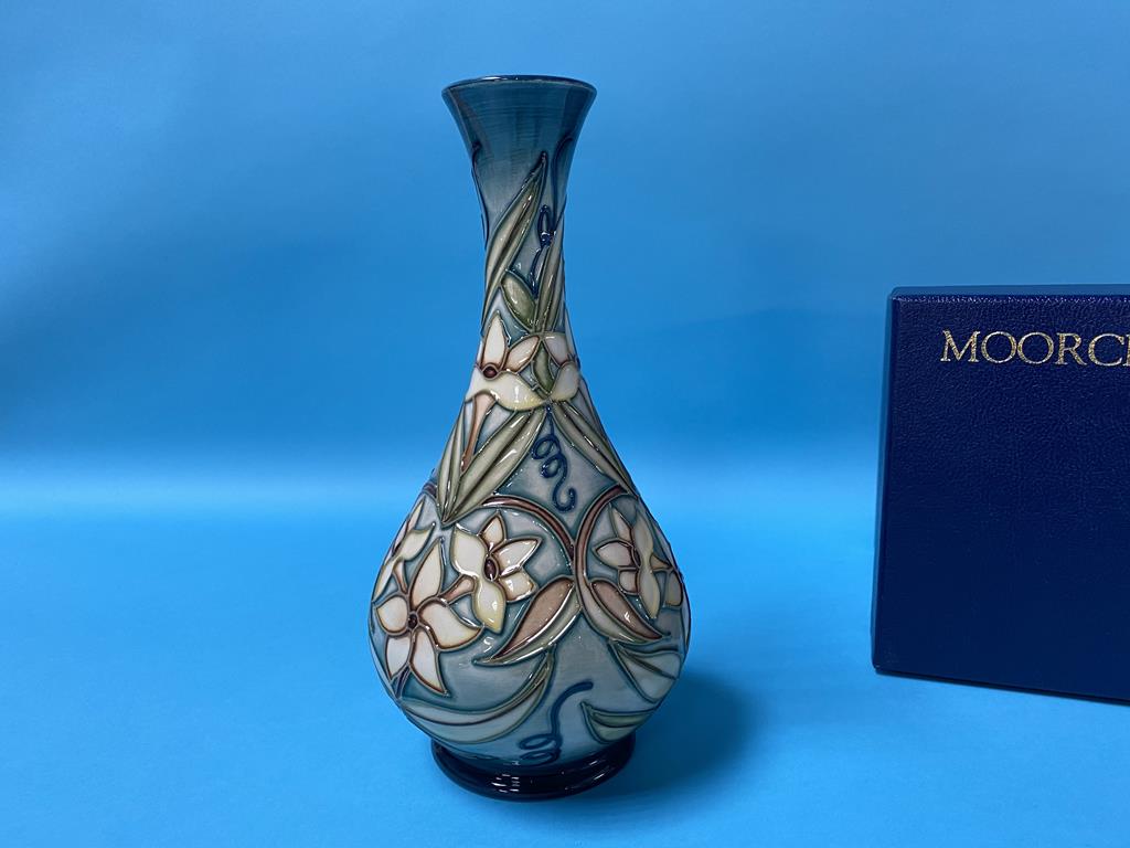 A Moorcroft carousel vase, no342 and box - Image 2 of 6