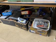 Three boxes of tools