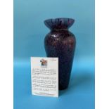 A Hartley Wood commemorative vase