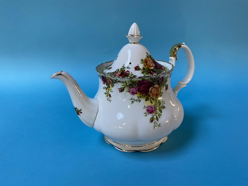 A Royal Albert Old Country Roses tea set