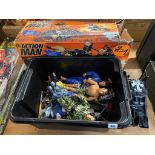 A quantity of Action Man toys