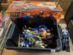 A quantity of Action Man toys