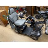 A mobility scooter