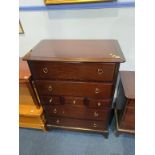 Stag chest of drawers