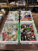 Four boxes of Die Cast cars
